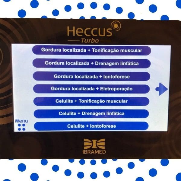 Heccus Turbo para Gordura Localizada e Celulite